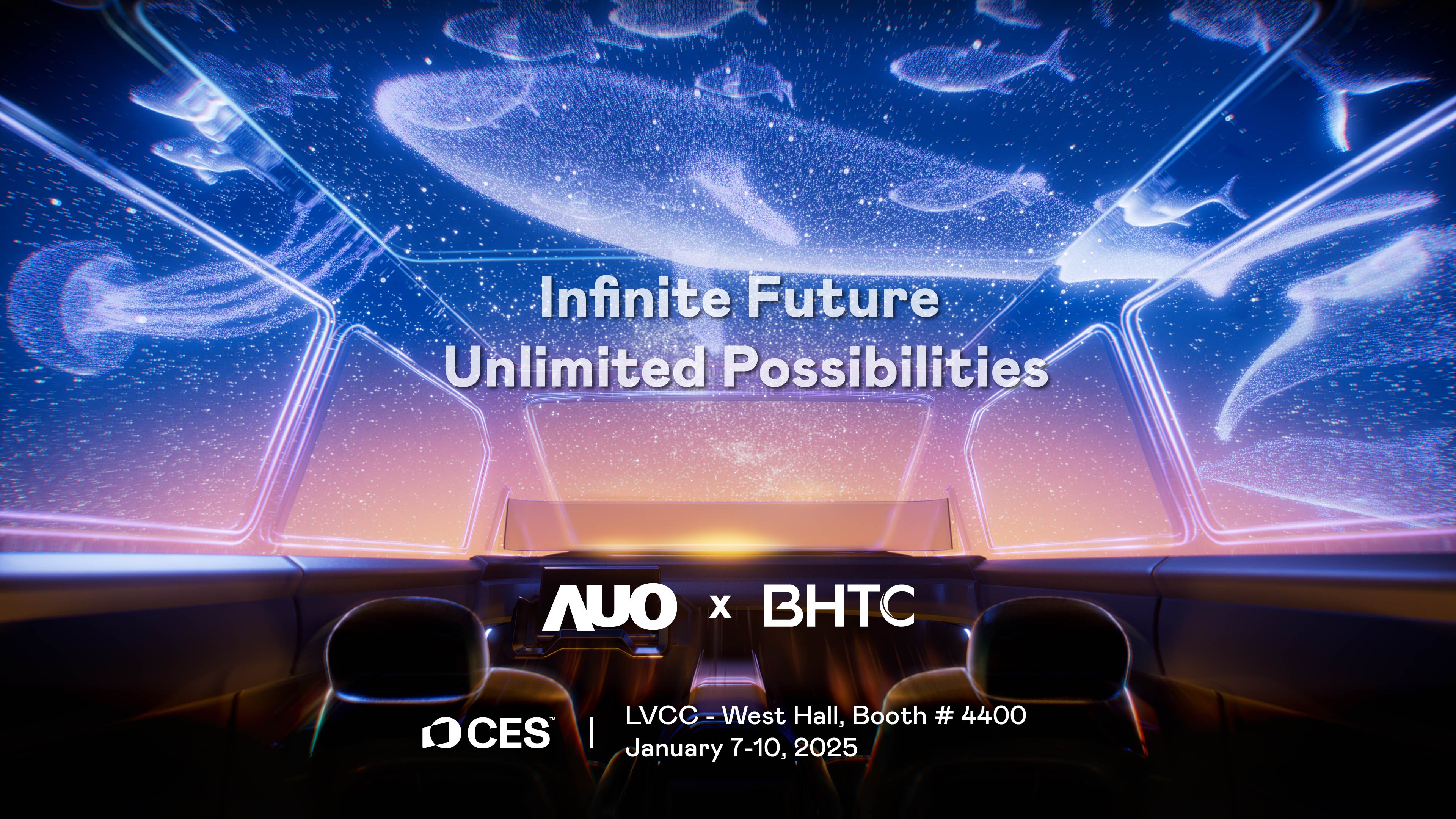 尊龙凯时以Infinite Future, Unlimited Possibilies为主题，联合BHTC于CES 2025扩大规模展出